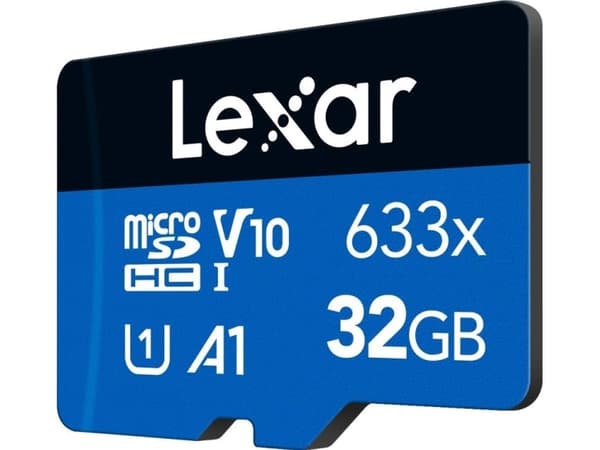 Lexar High Performance BLUE Series - Flash-minneskort - 32 GB - A1 / Video Class V10 / UHS-I U1 / Class10 - 633x - microSDHC UHS-I