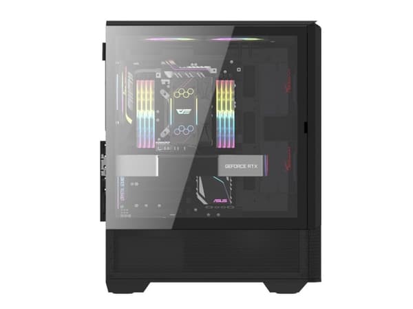 Darkflash DLC31 ATX datamaskindeksel (svart)