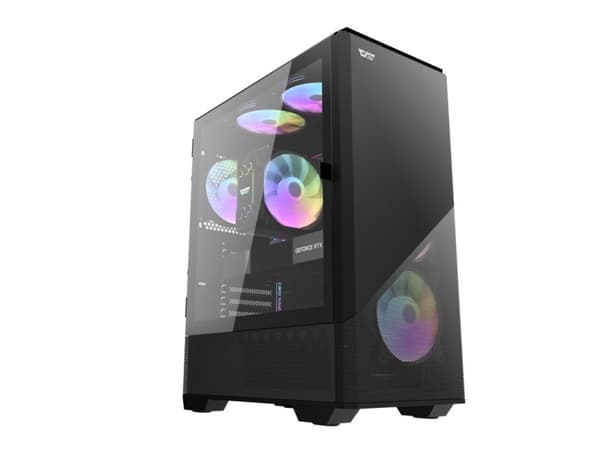Darkflash DLC31 ATX datamaskindeksel (svart)