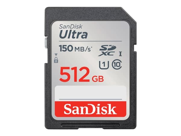 SanDisk Ultra - Flashminnekort - 512 GB - Class 10 - SDXC UHS-I