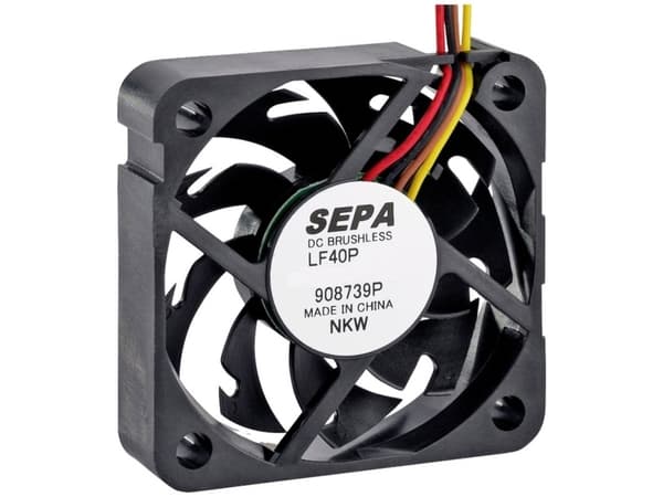 SEPA LF40P12PSE00A Aksial ventilator 12 V 13.8 m³/h (L x B x H) 40 x 40 x 10 mm