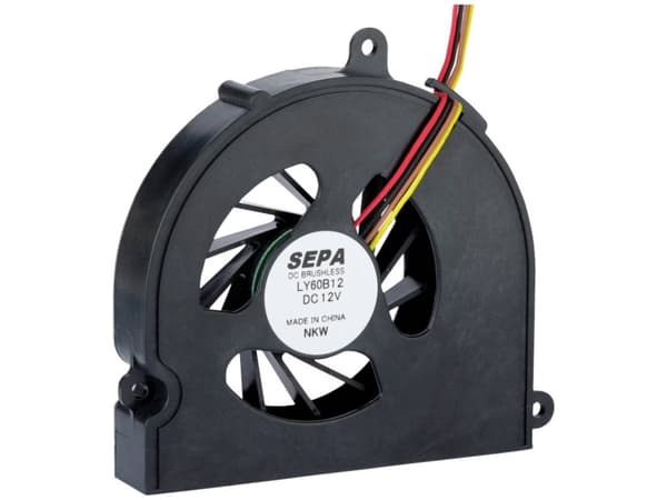 SEPA LY60B12FSEXXA Radiaalinen tuuletin 12 V 11,1 m³/h