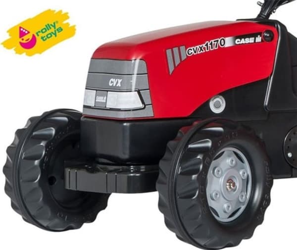 rolly toys rollyKid Case 1170 CVX, 2,5 år, 4 hjul, Sort, Rød
