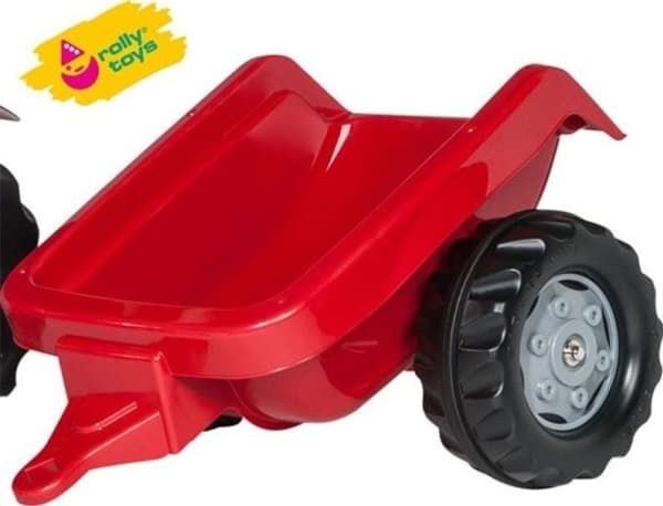 rolly toys rollyKid Case 1170 CVX, 2,5 år, 4 hjul, Sort, Rød