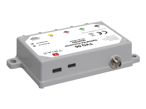 Triax TVQ 06, Harmaa, 20 V, 0,4 A, -10 - 60 °C, 26 mm, 61 mm