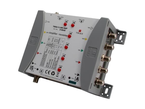 Triax TMSA 5 LINE AMP, 140 mm, 65 mm, 175 mm, 550 g, 190 mm, 150 mm