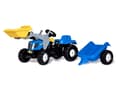 Miniatyrbilde 1 av 2: rolly toys rollyKid New Holland T 7040, 2,5 år, 4 hjul, Sort, Blå, Grå, Gult