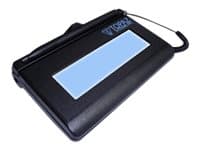 Topaz SigLite LCD 1X5 T-LBK460-HSB-R - Signaturterminal m/ LCD-skjerm - 11,2 x 3,3 cm - kabel - USB Sort