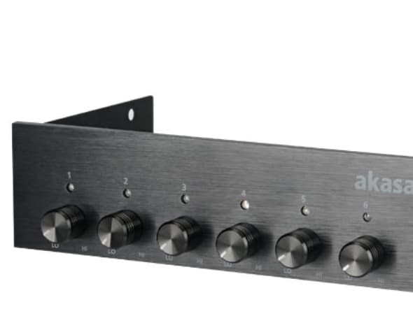 Akasa FC.SIX AK-FC-08BK - Viftehastighetsregulator for system