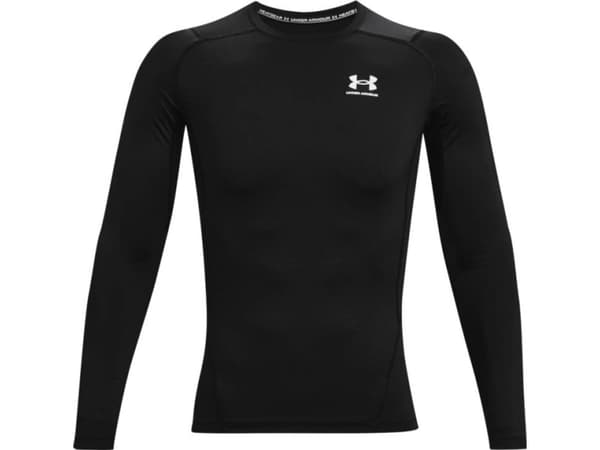 Herre-T-skjorte Under Armour HG Armour Comp LS svart 1361524 001 (2XL)