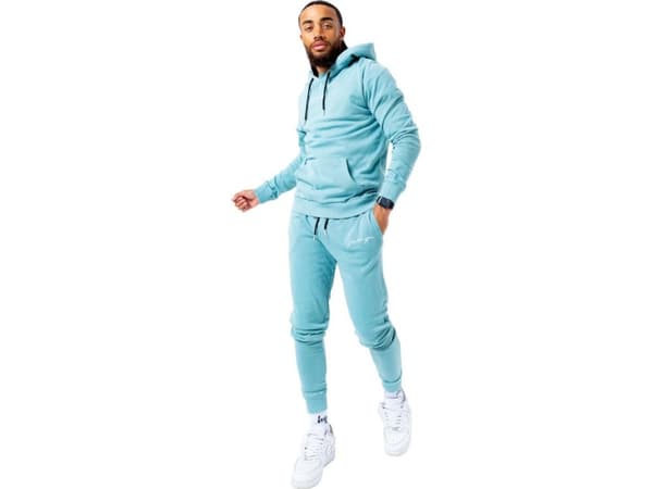 Justhype Justhype Acid Wash Joggers TWLR-138 Blue L