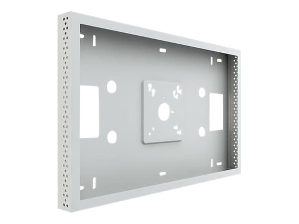 Multibrackets M Pro Series - Innhegning - Open-air - for LCD-skjerm - låsbar - stål - hvit - skjermstørrelse: 24" - veggmonterbar - for Samsung QB24R