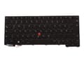 Miniatyrbilde 1 av 2: Lite-On - Erstatningstastatur for bærbar PC - med Trackpoint - bakbelysning - Tysk - svart - for ThinkPad L13 Gen 3 21B3, 21B4, 21BA; L13 Yoga Gen 3