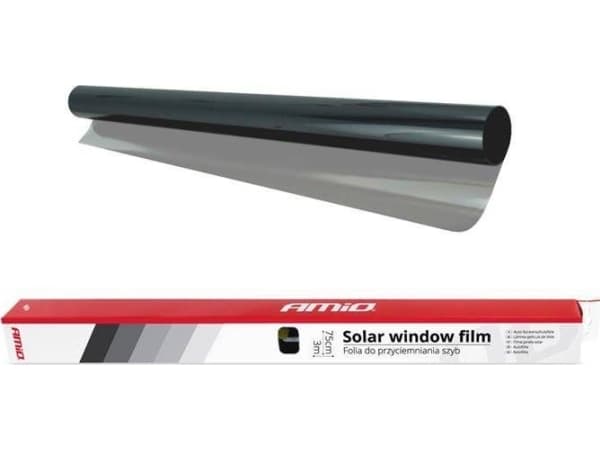 AMiO Light Black vindusfargefolie 0,75x3m (60%)