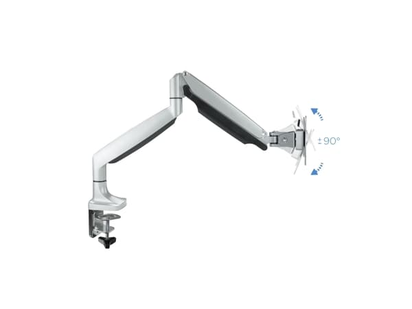 TooQ DB3032TNR-S, Festeklemme/gjennomføring, 9 kg, 33 cm (13"), 81,3 cm (32"), 100 x 100 mm, Sølv