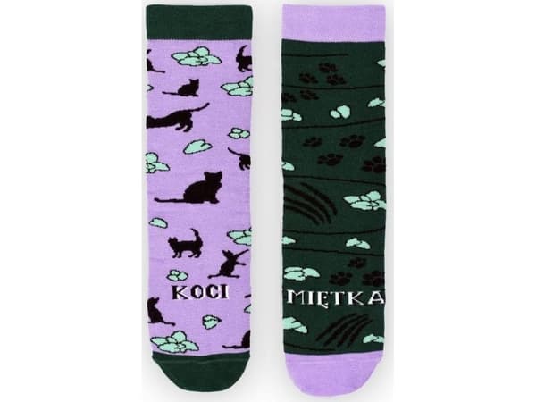 Nadwyraz.com Långa strumpor Catmint 39-42