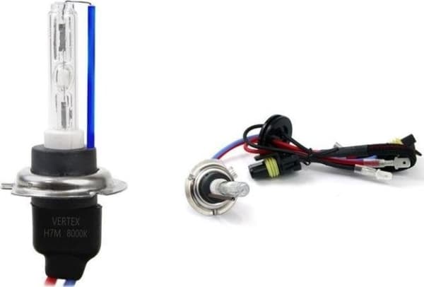 AMiO Xenon glödlampa, xenon glödtråd H7M 8000K metall