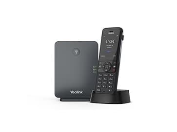 Yealink W78P - Trådlös VoIP-telefon - med Bluetooth interface med nummerpresentation - 1900 MHz - DECT - 3-riktad samtalsförmåg - SIP, SIP v2, RTCP-X
