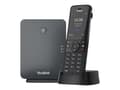 Miniatyrbild 1 av 5: Yealink W78P - Trådlös VoIP-telefon - med Bluetooth interface med nummerpresentation - 1900 MHz - DECT - 3-riktad samtalsförmåg - SIP, SIP v2, RTCP-X