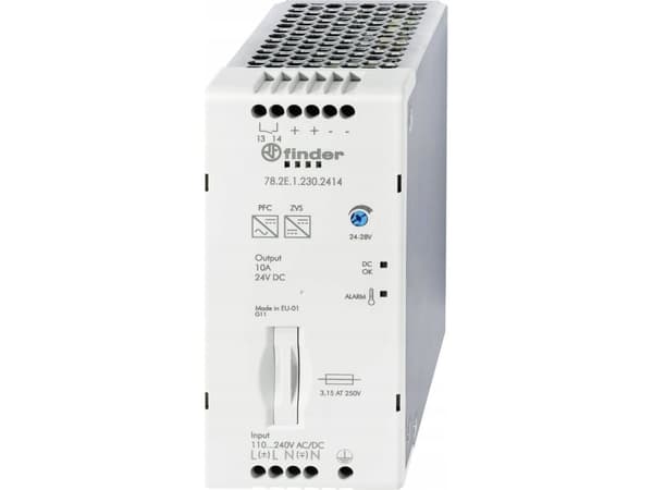 Finder Kytkentätoiminen virtalähde 240W 24V DC 110-240V AC/DC 78.2E.1.230.2414