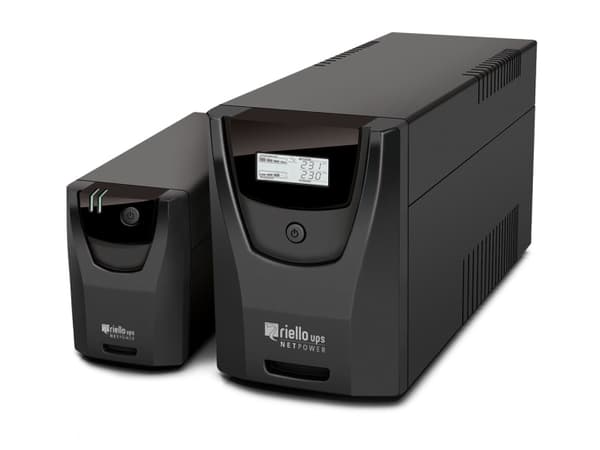 Riello Net Power, Linje-Interactive, 0,6 kVA, 360 W, Pseudo sine, 220 V, 240 V