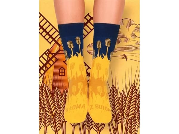 Shoe Straw Long Socks 35-38