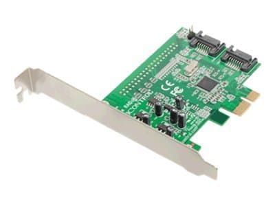 Dawicontrol DC 600e RAID - Kontrollerkort (RAID) - 2 Kanal - SATA 6Gb/s - låg profil - RAID 0, 1, JBOD - PCIe 2.0 x1