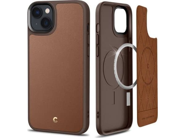 Spigen ACS04947, Suojus, Apple, iPhone 14 Plus, 17 cm (6.7"), Ruskea