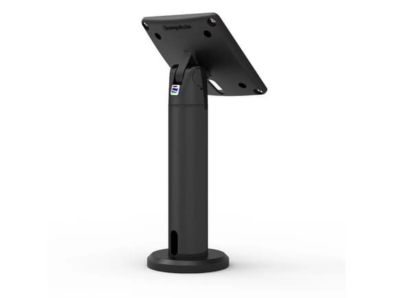 Compulocks iPad Mini 8.3" Space Enclosure Tilting Stand 4" - Ställ - för surfplatta - låsbar - höggradig aluminium - svart - skärmstorlek: 8.3" - dis