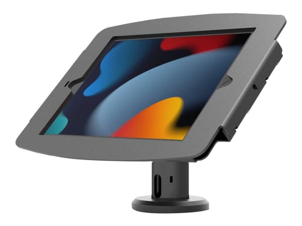Compulocks iPad Mini 8.3" Space Enclosure Tilting Stand 4" - Ställ - för surfplatta - låsbar - höggradig aluminium - svart - skärmstorlek: 8.3" - dis