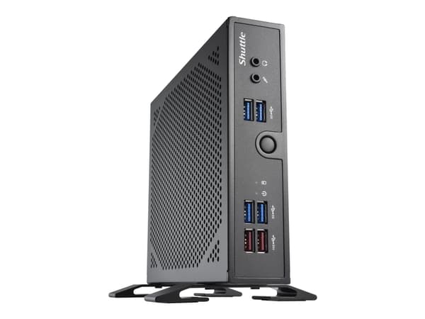 Shuttle XPC slim DS50U5 - Barebone - Slim-PC 1 x Core i5 1335U / inntil 4.6 GHz - RAM 0 GB - UHD Graphics - Gigabit Ethernet, 2.5 Gigabit Ethernet -