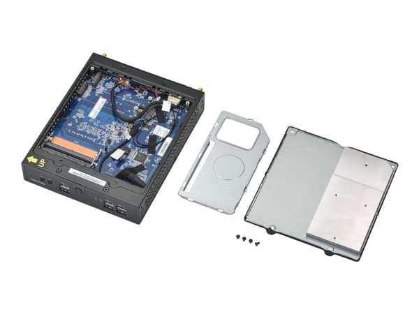 Shuttle XPC slim DS50U5 - Barebone - Slim-PC 1 x Core i5 1335U / inntil 4.6 GHz - RAM 0 GB - UHD Graphics - Gigabit Ethernet, 2.5 Gigabit Ethernet -