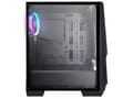Miniatyrbild 5 av 5: Xilence X505.ARGB, Midi Tower, PC, Svart, ATX, micro ATX, Mini-ITX, Akrylnitrilbutadienstyren (ABS), Plast, Härdat glas, 120,140 mm