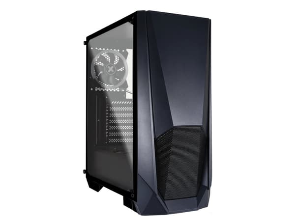 Xilence X505.ARGB, Midi Tower, PC, Svart, ATX, micro ATX, Mini-ITX, Akrylnitrilbutadienstyren (ABS), Plast, Härdat glas, 120,140 mm