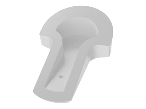 Flexson FLXSMWM1012 - Monteringssett (veggbrakett) - for høyttaler(e) - akrylonitril-butadien-styren (ABS) - hvit - for Sonos Move