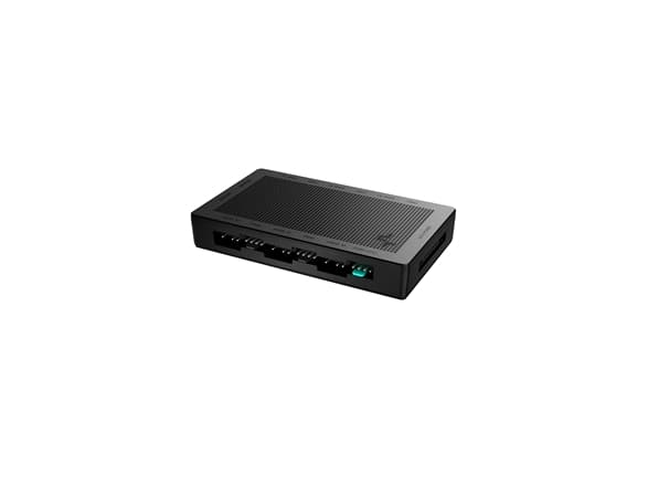DeepCool SC790, Tuulettimen ohjain, Musta, 3-pin + 4-pin, SATA, Magneettinen, 60 mm