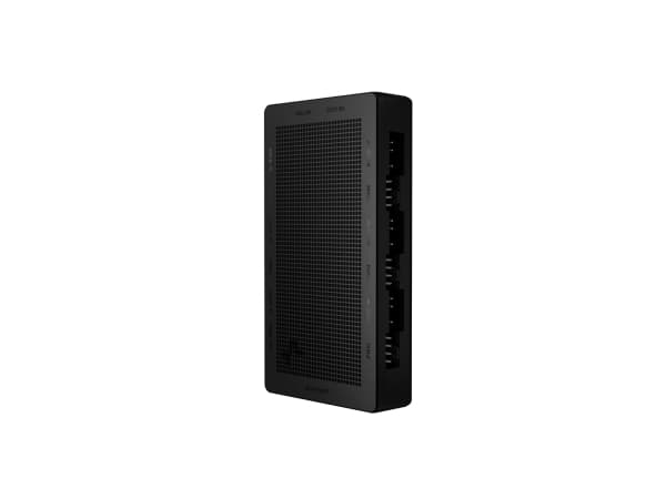 DeepCool SC790, Tuulettimen ohjain, Musta, 3-pin + 4-pin, SATA, Magneettinen, 60 mm