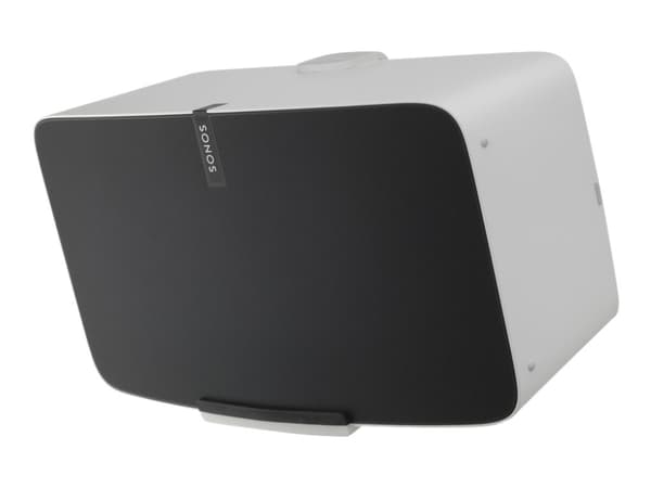 Flexson FLXS5WM1011 - Monteringssett (veggbrakett) - for høyttaler(e) - høykvalitets stål - hvit - for Sonos Five, PLAY:5