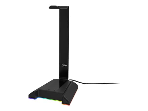 Hama uRage "AFK 300 Illuminated" - Ställ för headset - svart