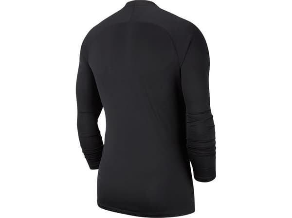 Nike Park First Layer Langermet T-skjorte for menn, svart sport (S)