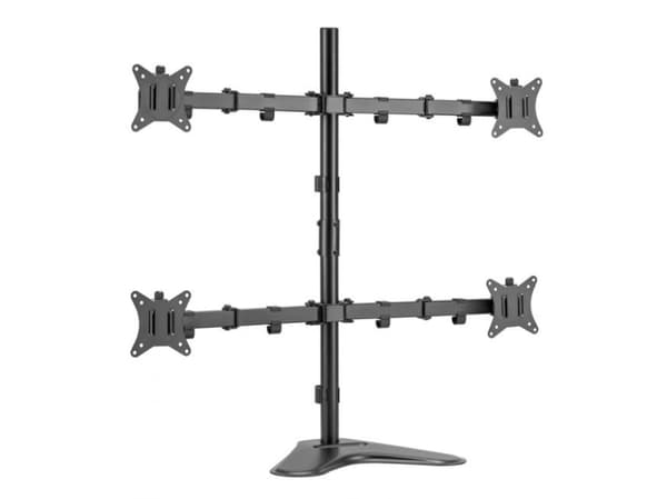 Equip 650127, Fristående, 36 kg, 43,2 cm (17"), 81,3 cm (32"), 100 x 100 mm, Svart