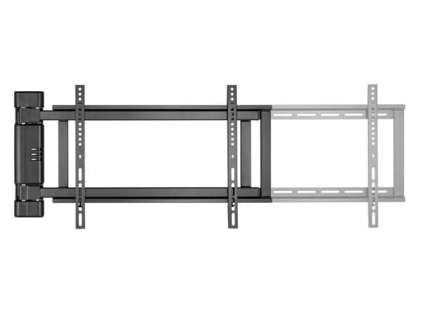 Equip 650336, 50 kg, 81,3 cm (32"), 190,5 cm (75"), 200 x 200 mm, 600 x 400 mm, Sort