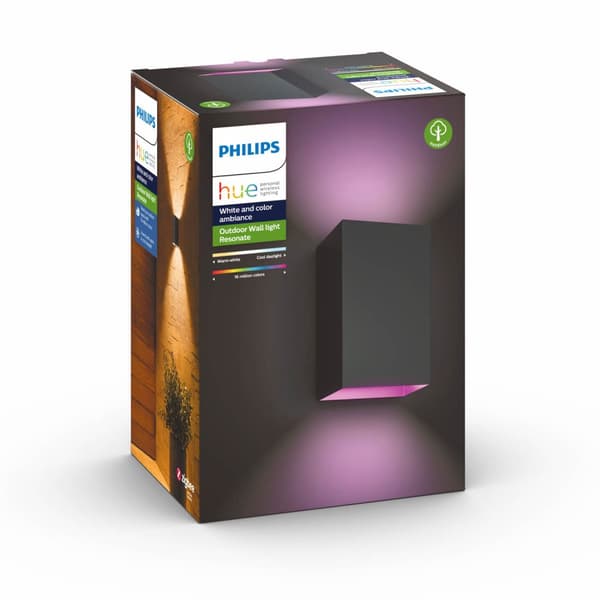 Philips Hue Resonate Vägglampa Wh/Color Amb Sv 230V