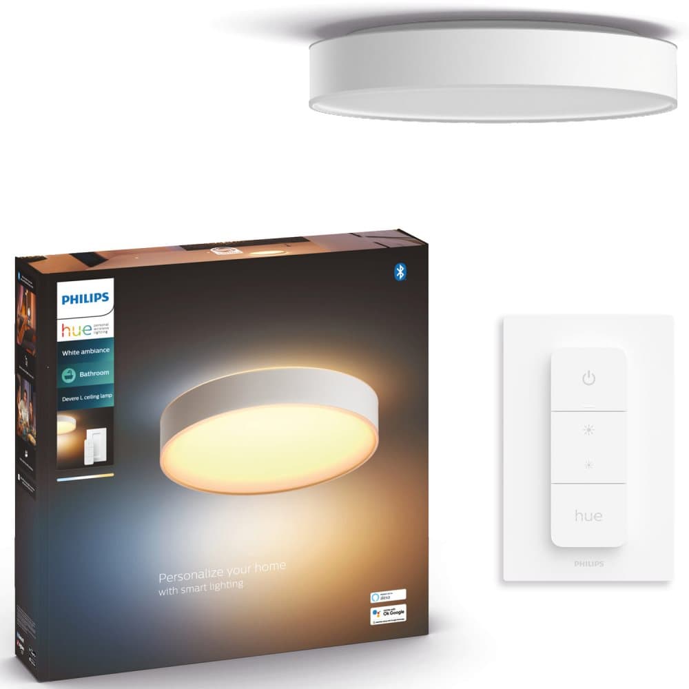 Philips Hue Devere L Taklampa White Ambiance