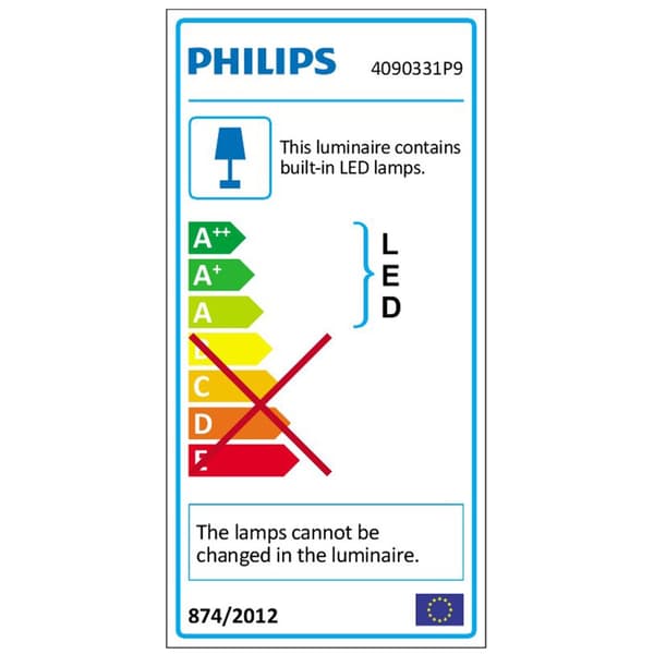 Philips Hue Ensis Pendellampa White/Color Vit