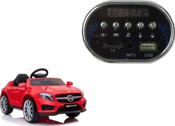 Lean Cars Music-panel for et kjøretøy drevet av et HZB188-batteri