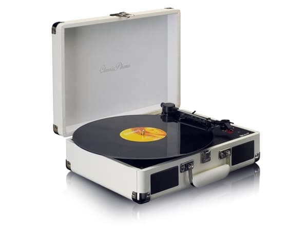 Lenco TT-115CR, Hihnakäyttöinen levysoitin, Ohje, Kerman väri, Nahka, Metalli, Muovi, Puu, 33,45,78 RPM, Rotaatio