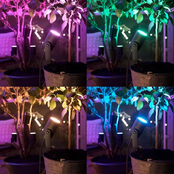 Philips Hue Outdoor Lily Wh/Color Utbyggn. 24V
