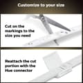 Miniatyrbild 4 av 6: Philips Hue White och Color Ambiance Lightstrip Plus sockel V4, 2 meter
