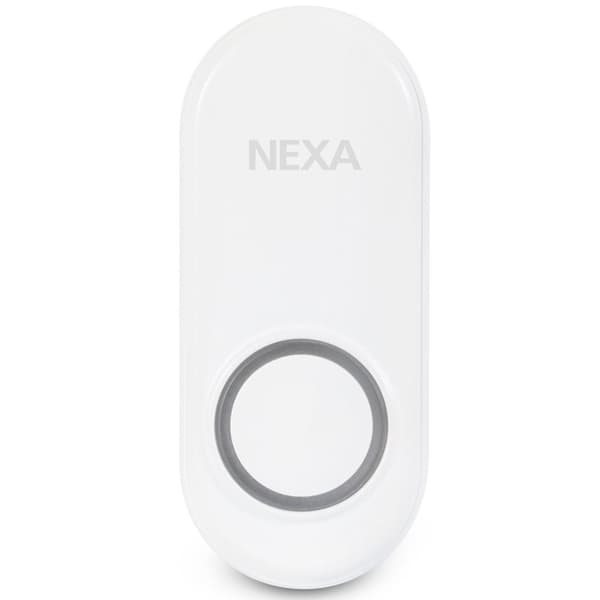Nexa MLR-1922/SET Trådlös dörrklocka, batteridriven komplett med tryckknapp